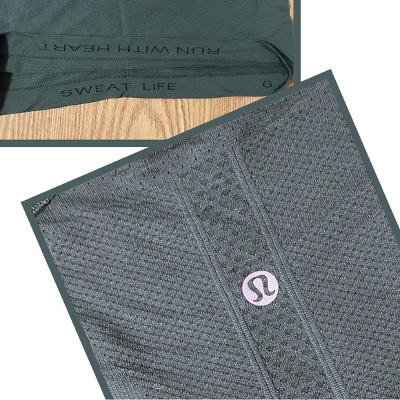 Lululemon Swiftly Tech Short-Sleeve Shirt Green - Size 6 - Picture 2 of 3